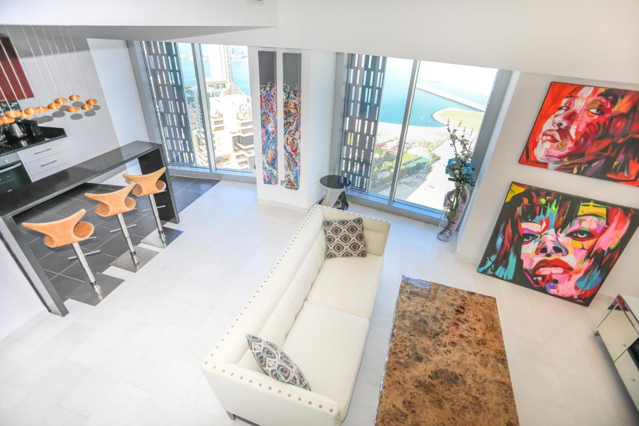 Penthouse In Dubai Marina , Cayan Tower , Sea View Apartment Exterior foto