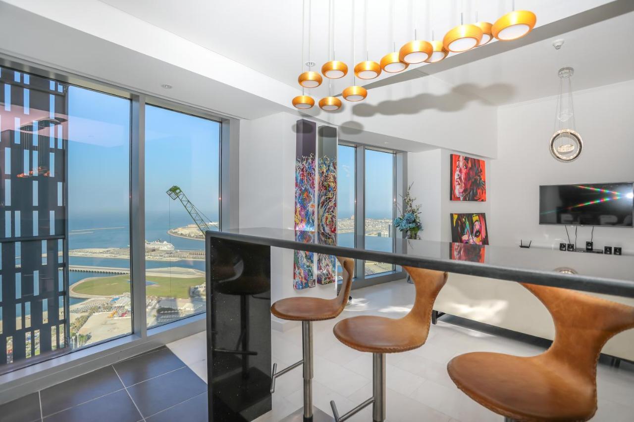 Penthouse In Dubai Marina , Cayan Tower , Sea View Apartment Exterior foto